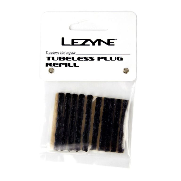 LEZYNE TUBELESS PLUG REFILL-10 (10 PCS) Black OneSize