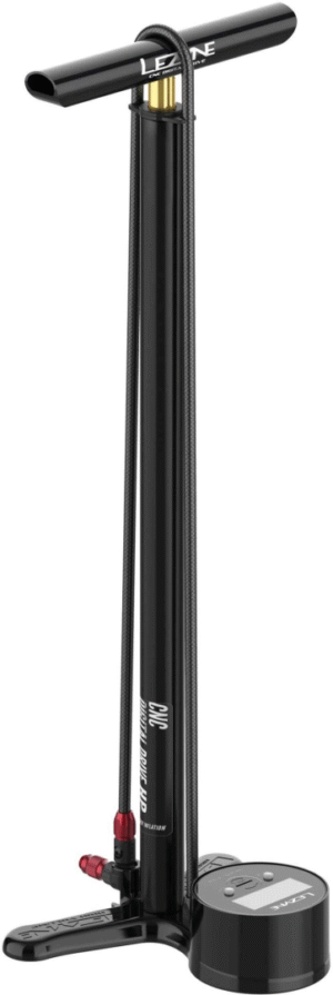 Lezyne CNC Digital Floor Drive Satin Black