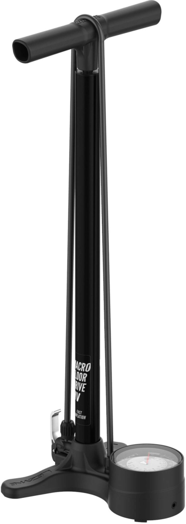 Lezyne Macro HV Floor Drive DV Flat Black FLAT BLACK OneSize