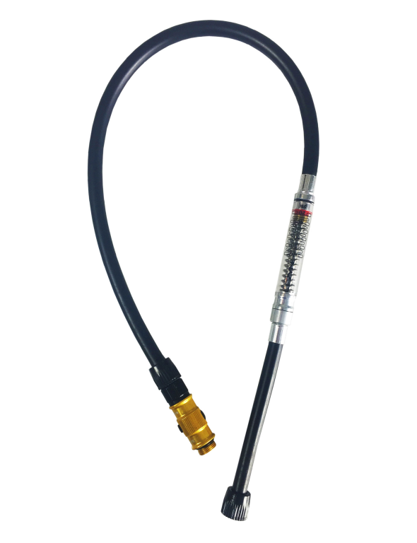 Lezyne ABS Micro Floor Drive Hose Gauge Gold GOLD/HI GLOSS OneSize