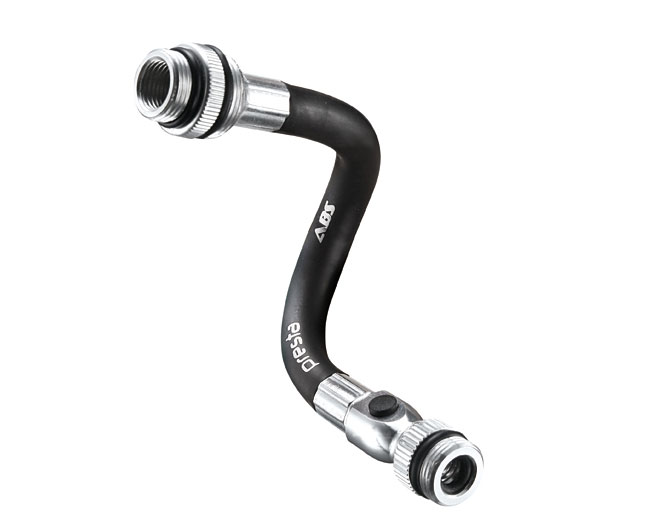 Lezyne ABS Flex Hose Black/Silver OneSize