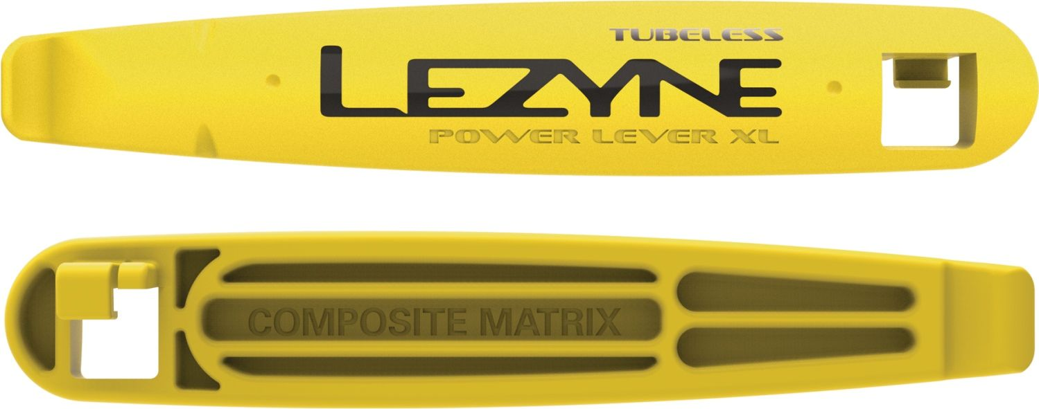 LEZYNE TUBELESS POWER XL TIRE LEVER YELLOW YELLOW