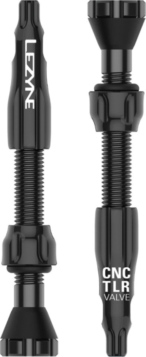 LEZYNE CNC TLR TUBELESS VALVE 44MM BLACK