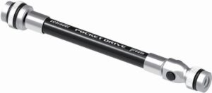 LEZYNE ABS FLEX HOSE POCKET DRIVE BLACK/SILVER