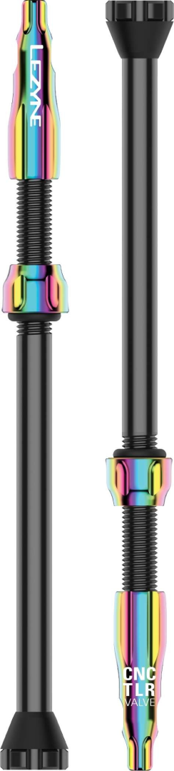 Lezyne CNC TLR Tubeless Valve 80MM Neo Metallic
