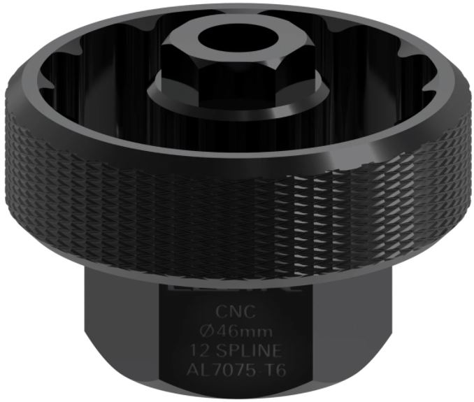 LEZYNE CNC ALLOY BB TOOL 4612 (46MM) BSA30 Black OneSize