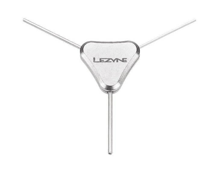 LEZYNE 3-WAY NICKEL 2/2.5/3MM HEX BITS NICKEL OneSize