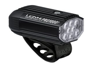 Lezyne Micro Drive Pro 1000+ Front Satin Black
