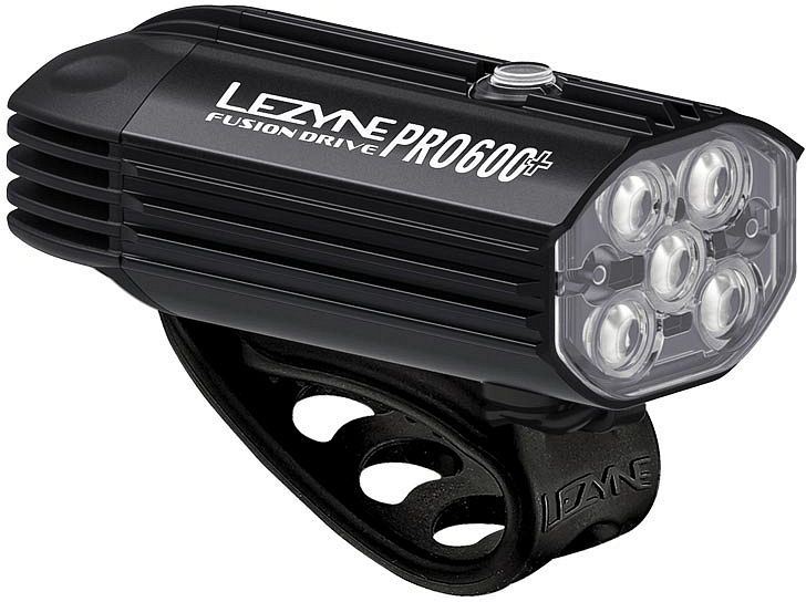 Lezyne Fusion Drive Pro 600+ Front Satin Black SATIN BLACK OneSize