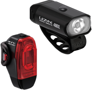 LEZYNE MINI DRIVE 400XL/KTV DRIVE PRO+ PAIR BLACK