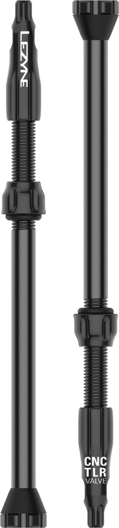 Lezyne CNC TLR Tubeless Valve 80mm Black