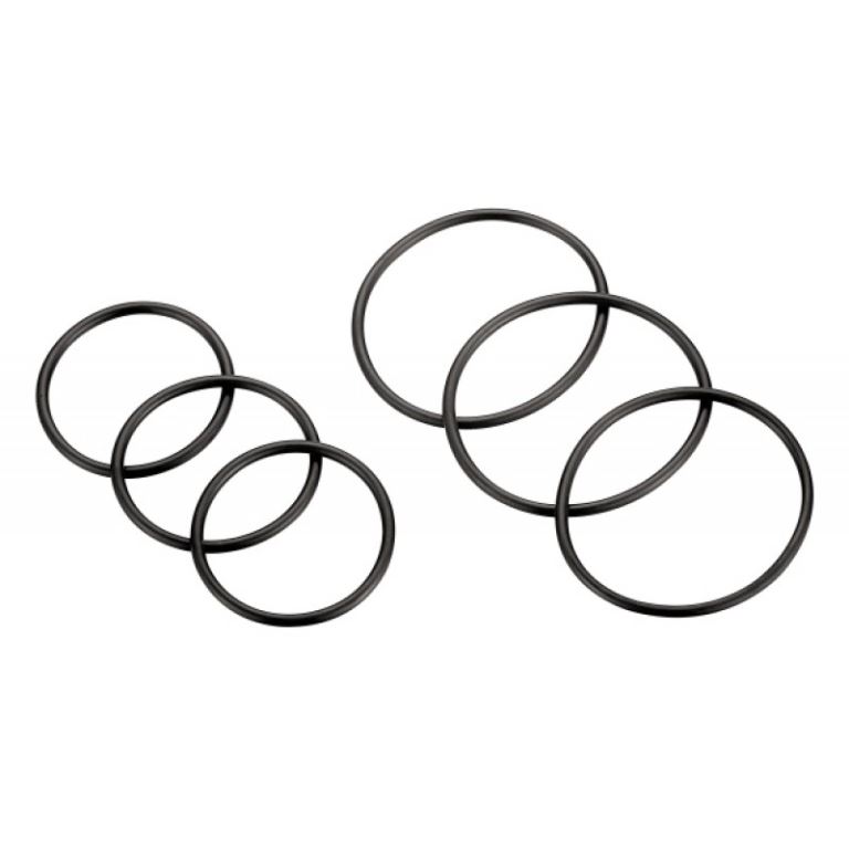 Lezyne GPS O-Ring Set Black Black OneSize