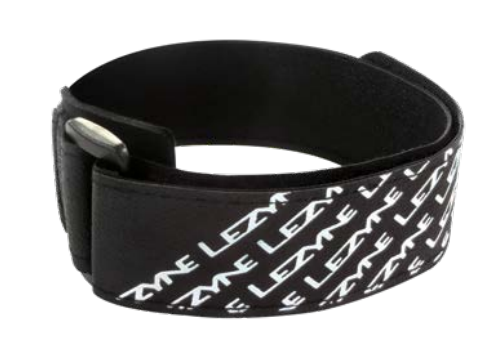 LEZYNE UNIVERSAL STRAP BLACK/WHITE LOGO BLACK/WHITE OneSize