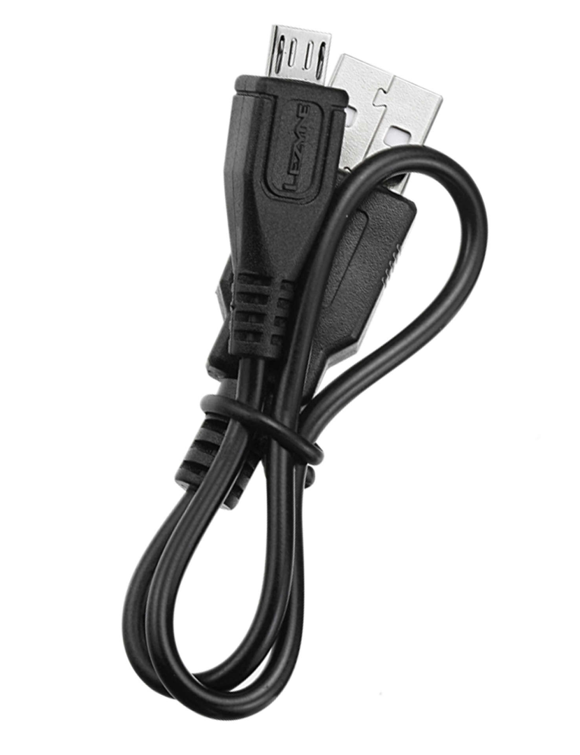 Lezyne Micro USB Cable Black Black OneSize