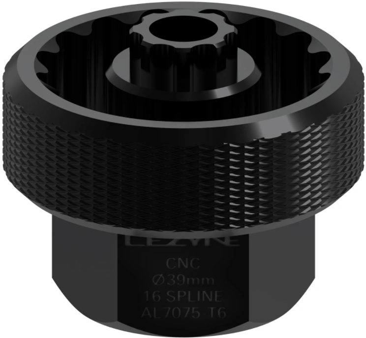 LEZYNE CNC ALLOY BB TOOL 3916 (39MM) DURA ACE/XTR Black OneSize