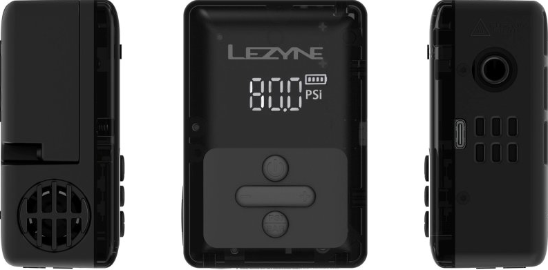 LEZYNE E DRIVE ELECTRIC PUMP SATIN BLACK - Thumbnail Image 8