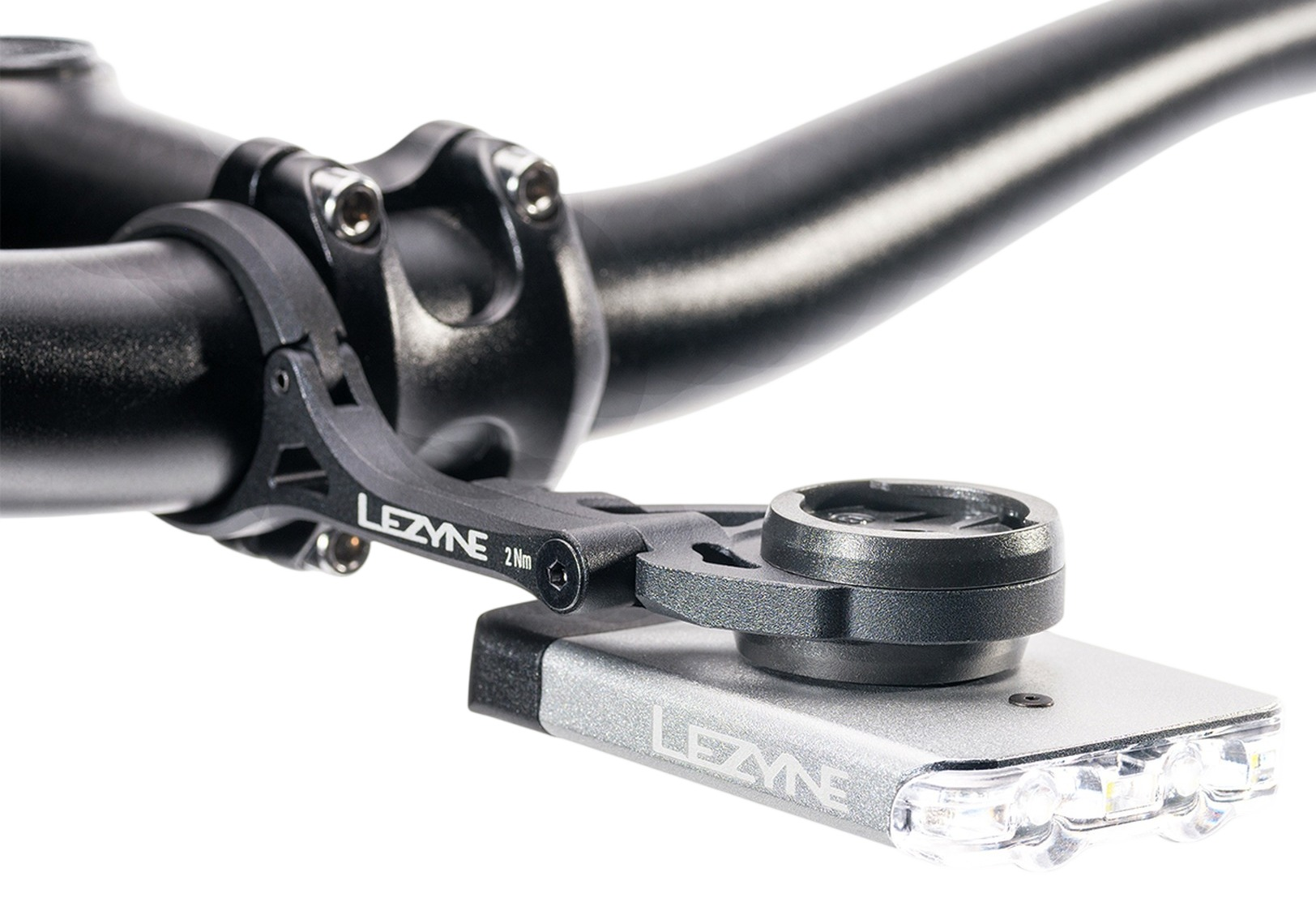 LEZYNE ROAD DRIVE 500 FRONT FROSTED SILVER - Thumbnail Image 3